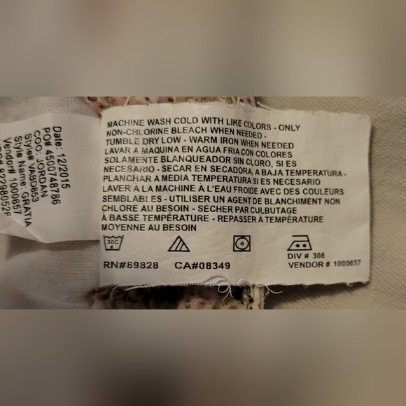 Vintage America Cream Boyfriend Jeans - Picture 5 of 5